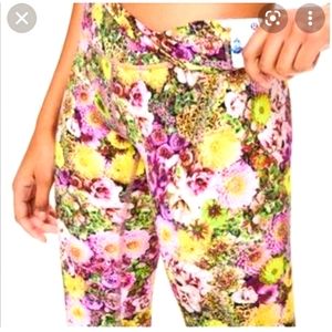 Rare Lululemon Inflorescent milti Nulux floral leggings size6